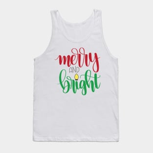 Merry & Bright Christmas Tank Top